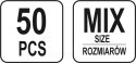 ZESTAW SZYBKOZŁĄCZY ELEKTRYCZNYCH 50SZT YATO