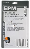 ZRASZACZ PISTOLETOWY 7 FUNKCJI REGULOWANY SOFT SILVER EPM
