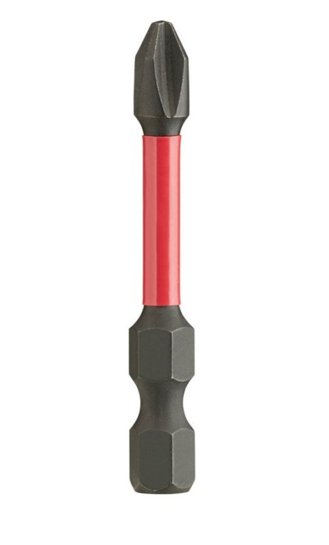 BIT, GROT, KOŃCÓWKA SHOCKWAVE PH2 50MM 1 SZT. MILWAUKEE BIT, GROT, KOŃCÓWKA SHOCKWAVE PH2 50MM 1 SZT. MILWAUKEE