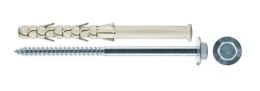 DYBEL RAMOWY ŁEB SZEŚCIOKĄTNY PODKŁADKOWY AC 8/140MM ARVEX
