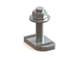 ELEMENT SKRĘTNY Z NAKRĘTKĄ ZĄBKOWANĄ M10 DO PROFILU MG,MF,MH UN