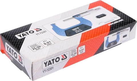 MIKROMETR 25-50MM YATO MIKROMETR 25-50MM YATO