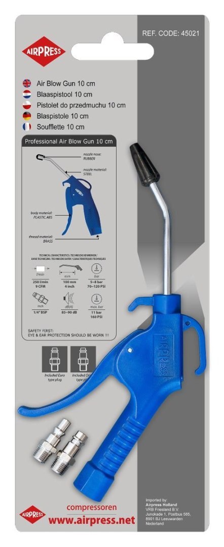 PISTOLET DO PRZEDMUCHU KOMPOZYT 10 CM AIRPRESS PISTOLET DO PRZEDMUCHU KOMPOZYT 10 CM AIRPRESS