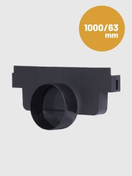 SYSTEM 1000*63 ZAŚLEPKA LEWA - ODPŁYW UN