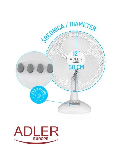 WENTYLATOR 30CM AD 7303 ADLER WENTYLATOR 30CM AD 7303 ADLER
