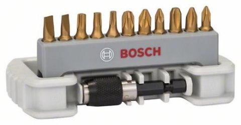 ZESTAW KOŃCÓWEK WKRĘCAJĄCYCH Z UCHWYTEM DO KOŃCÓWEK 11 SZT BOSCH ZESTAW KOŃCÓWEK WKRĘCAJĄCYCH Z UCHWYTEM DO KOŃCÓWEK 11 SZT BOSCH