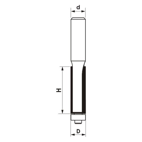 FREZ TRZPIENIOWY CNC PREMIUM PROSTY DWUPŁYTKOWY 12*30*12 GLOBUS FREZ TRZPIENIOWY CNC PREMIUM PROSTY DWUPŁYTKOWY 12*30*12 GLOBUS