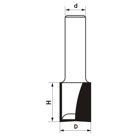 FREZ TRZPIENIOWY CNC PREMIUM PROSTY DWUPŁYTKOWY 8*30*8 GLOBUS FREZ TRZPIENIOWY CNC PREMIUM PROSTY DWUPŁYTKOWY 8*30*8 GLOBUS