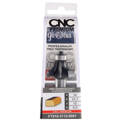 FREZ TRZPIENIOWY CNC PREMIUM ZAOKRĄGLAJĄCY 25.4*11*8 GLOBUS FREZ TRZPIENIOWY CNC PREMIUM ZAOKRĄGLAJĄCY 25.4*11*8 GLOBUS