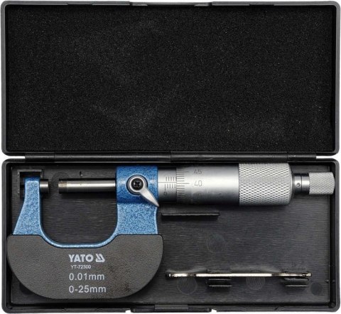 MIKROMETR 0-25MM YATO MIKROMETR 0-25MM YATO
