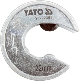 OBCINAK DO RUR Z TWORZYWA SZTUCZNEGO DO 22MM YATO
