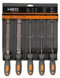PILNIKI DO METALU ZESTAW 5 SZTUKI NEO