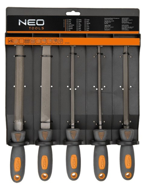 PILNIKI DO METALU ZESTAW 5 SZTUKI NEO PILNIKI DO METALU ZESTAW 5 SZTUKI NEO