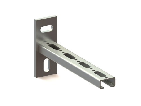 PROFIL MONTAŻOWY TYPU C2,0 ZE STOPKĄ (30X16X2,0) DŁ.208MM UN PROFIL MONTAŻOWY TYPU C2,0 ZE STOPKĄ (30X16X2,0) DŁ.208MM UN