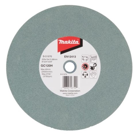 ŚCIERNICA GC120H 205*19*15,88MM MAKITA ŚCIERNICA GC120H 205*19*15,88MM MAKITA
