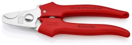 NOŻYCE DO KABLI 165MM, RĘKOJEŚĆ Z TWORZYWA KNIPEX