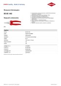 NOŻYCZKI UNIWERSALNE 140MM KNIPEX