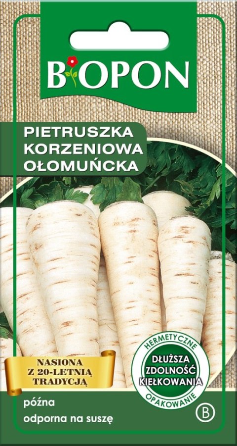 PIETRUSZKA KORZENIOWA OŁOMUŃCKA 3G BIOPON PIETRUSZKA KORZENIOWA OŁOMUŃCKA 3G BIOPON