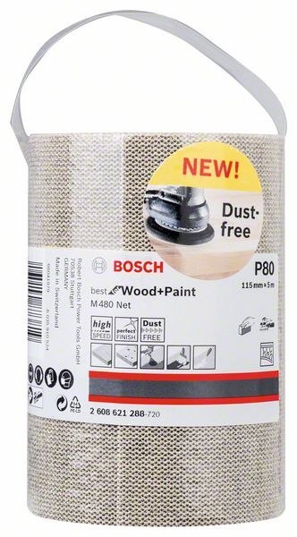ROLKA PAPIER M480 115*5000MM G80 BOSCH ROLKA PAPIER M480 115*5000MM G80 BOSCH