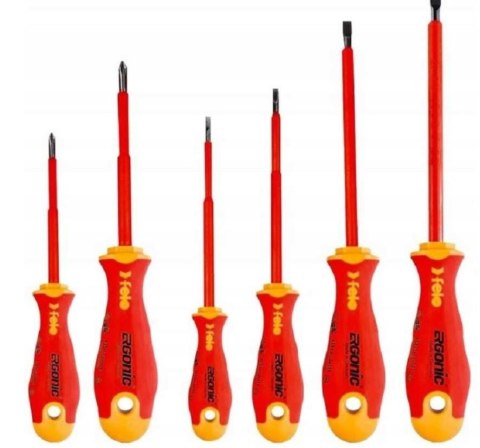 ZESTAW WKRĘTAKÓW FELO-ERGONIC VDE 6SZT FELO ZESTAW WKRĘTAKÓW FELO-ERGONIC VDE 6SZT FELO