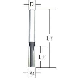 FREZ PROSTY 18 2 ROWKI MAKITA