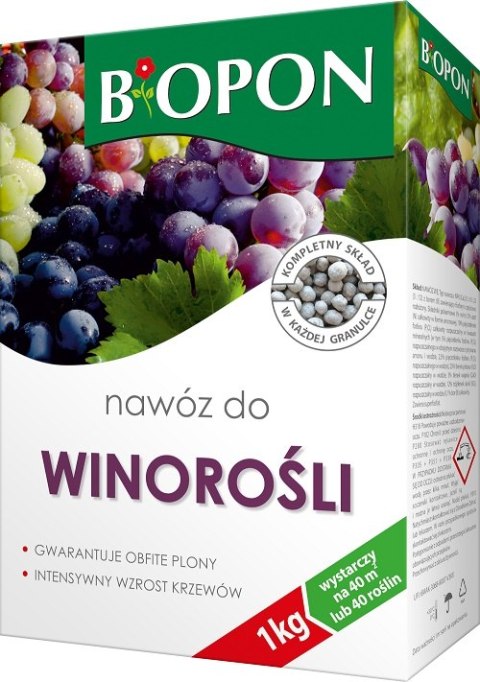 NAWÓZ - DO WINOROŚLI, 1KG BIOPON NAWÓZ - DO WINOROŚLI, 1KG BIOPON