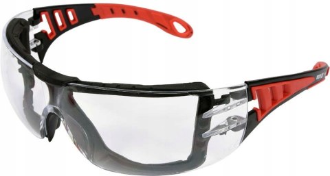 OKULARY OCHRONNE BEZBARWNE Z PASKIEM YATO OKULARY OCHRONNE BEZBARWNE Z PASKIEM YATO