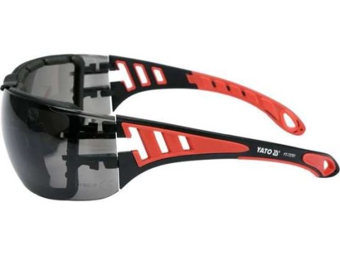 OKULARY OCHRONNE SZARE Z PASKIEM YATO OKULARY OCHRONNE SZARE Z PASKIEM YATO