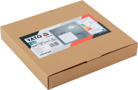 OPRAWA SUFITOWA LED 18W 300*300*15MM YATO OPRAWA SUFITOWA LED 18W 300*300*15MM YATO