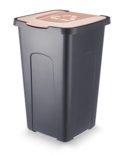 POJEMNIK NA ODPADY SORTA BRĄZOWY 50L UN