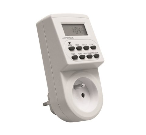 PROGRAMATOR CZASOWY 7-DNIOWY ELEKTRO. MAX 3500W AC220-240V GTV PROGRAMATOR CZASOWY 7-DNIOWY ELEKTRO. MAX 3500W AC220-240V GTV
