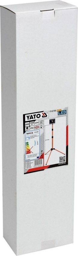 REFLEKTOR DIODOWY 20W ZE STOJAKIEM 1400LM YATO