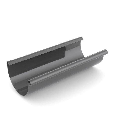 RYNNA DACHOWA PVC 75MM/4M/GRAFIT BRYZA BRYZA RYNNA DACHOWA PVC 75MM/4M/GRAFIT BRYZA BRYZA