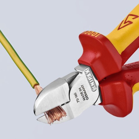 SZCZYPCE TNĄCE BOCZNE IZOLOWANE 160MM KNIPEX SZCZYPCE TNĄCE BOCZNE IZOLOWANE 160MM KNIPEX