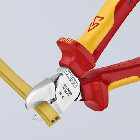 SZCZYPCE TNĄCE BOCZNE IZOLOWANE 160MM KNIPEX SZCZYPCE TNĄCE BOCZNE IZOLOWANE 160MM KNIPEX