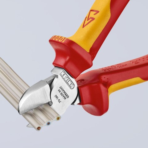 SZCZYPCE TNĄCE BOCZNE IZOLOWANE 160MM KNIPEX SZCZYPCE TNĄCE BOCZNE IZOLOWANE 160MM KNIPEX