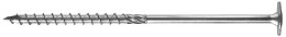 WKRĘT DO DREWNA Z KOŁNIERZEM NA TORX OCYNKOWANY 8*60MM T40 UN