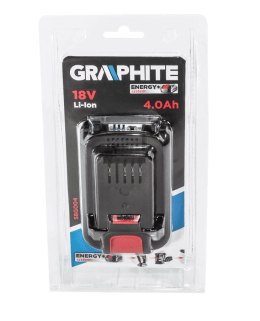 GRAPHITE | AKUMULATOR ENERGY+ 18V 4.0AH | WYDAJNY, WIELOFUNKCYJNY, NOWOCZESNY