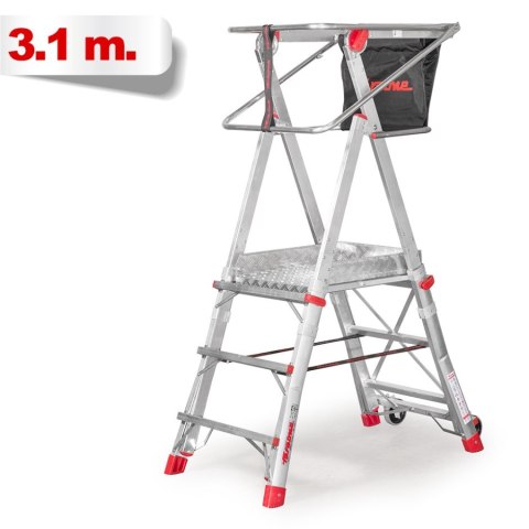 DRABINA/PODEST ROBOCZY PLS3 80/130CM 3 STOPNI DRABINA/PODEST ROBOCZY PLS3 80/130CM 3 STOPNI