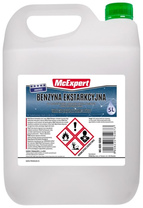 BENZYNA EKSTRAKCYJNA 5L MC EXPERT BENZYNA EKSTRAKCYJNA 5L MC EXPERT