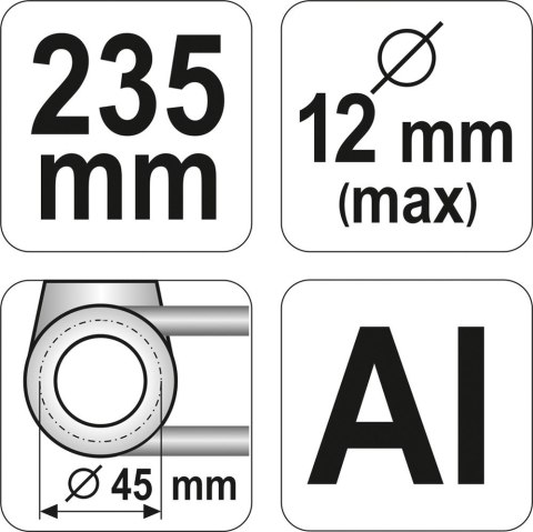 GIĘTARKA DO PRZEWODÓW HAMULC. MAX.12MM YATO GIĘTARKA DO PRZEWODÓW HAMULC. MAX.12MM YATO