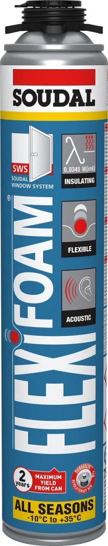 PIANKA PISTOLETOWA FLEXIFOAM 750ML SOUDAL