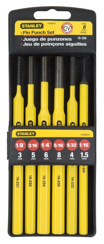 PUNKTAKI ZESTAW 6 SZTUK STANLEY PUNKTAKI ZESTAW 6 SZTUK STANLEY