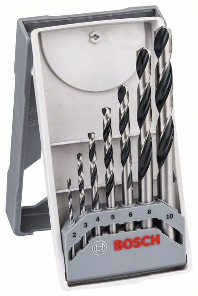 ZESTAW WIERTEŁ 7 SZT. POINTTEQ DO METALU 2,3,4,5,6,8,10MM BOSCH ZESTAW WIERTEŁ 7 SZT. POINTTEQ DO METALU 2,3,4,5,6,8,10MM BOSCH