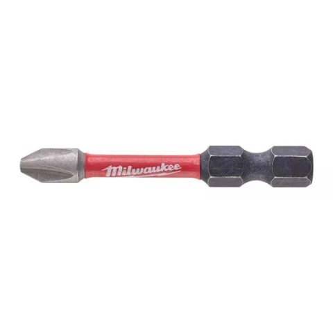 BIT, GROT, KOŃCÓWKA SHOCKWAVE PH2 50MM 10 SZT. MILWAUKEE BIT, GROT, KOŃCÓWKA SHOCKWAVE PH2 50MM 10 SZT. MILWAUKEE