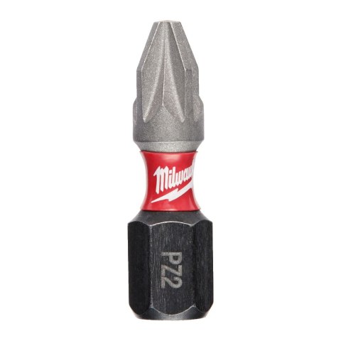BIT, GROT, KOŃCÓWKA SHOCKWAVE PZ2 25MM 2 SZT. MILWAUKEE BIT, GROT, KOŃCÓWKA SHOCKWAVE PZ2 25MM 2 SZT. MILWAUKEE