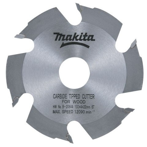 FREZ DO ROWKÓW 100*22*6Z DO 3901/PJ7000 MAKITA FREZ DO ROWKÓW 100*22*6Z DO 3901/PJ7000 MAKITA