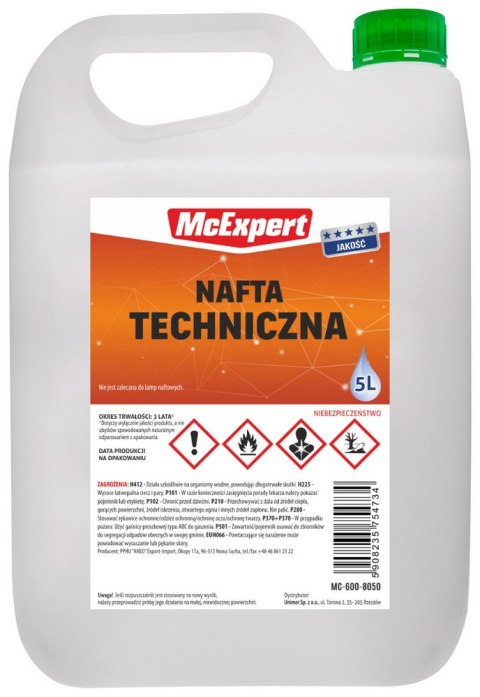NAFTA TECHNICZNA 5L MC EXPERT NAFTA TECHNICZNA 5L MC EXPERT