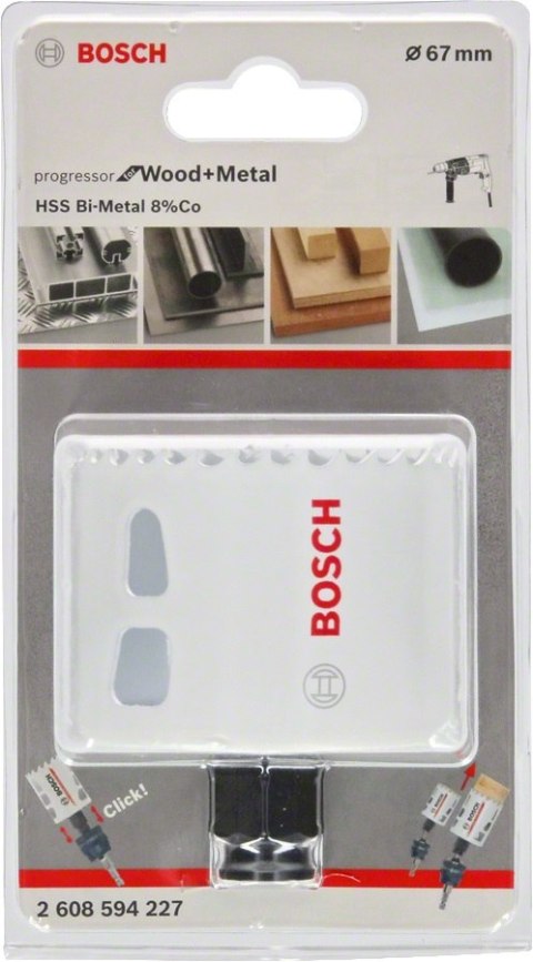 PIŁA OTWORNICA PROGRESSOR F/W&M 67MM BOSCH PIŁA OTWORNICA PROGRESSOR F/W&M 67MM BOSCH