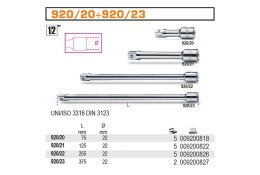 PRZEDŁUŻKA 1/2'' 125MM BETA